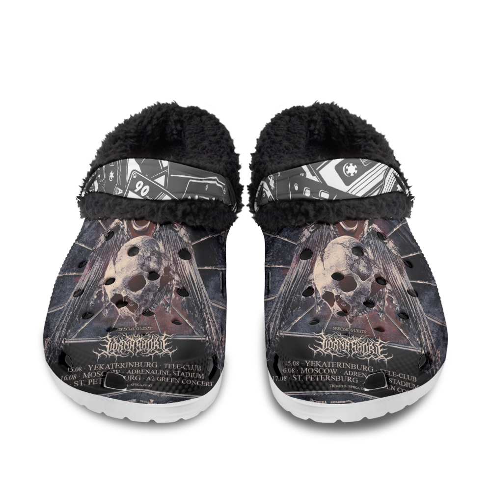 Blink-182 Fuzzy Slippers Clog