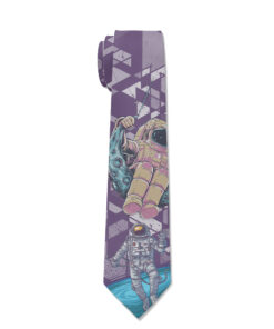 Astronaut Cravat Allover Print