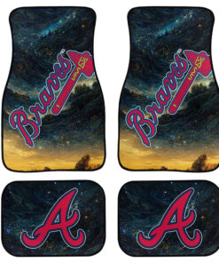 Atlanta Braves Car Floor Mats