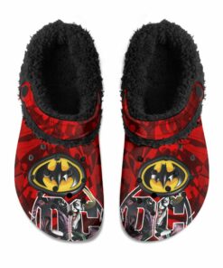 BATMAN DC Fuzzy Slippers Clog