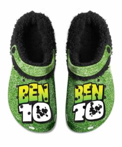 BEN 10 Fuzzy Slippers Clog