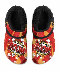 BOOM CARTOON Fuzzy Slippers Clog