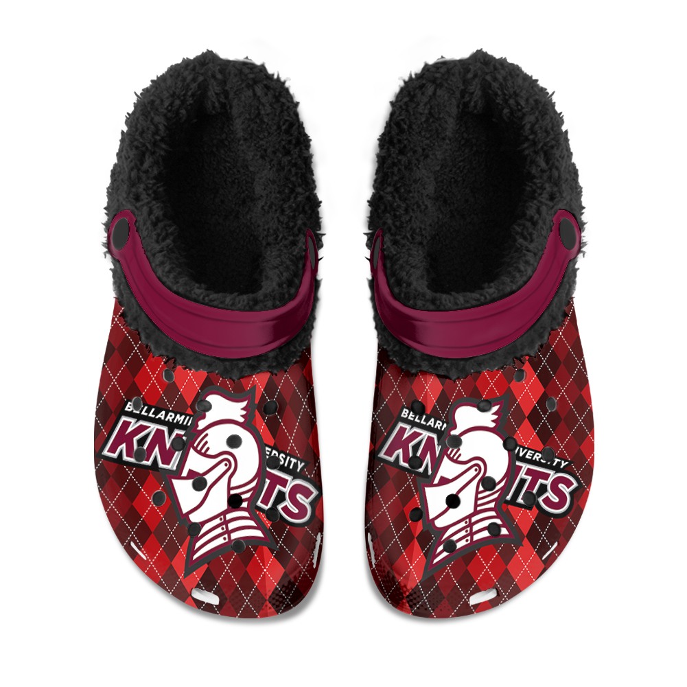 Binghamton Bearcats Fuzzy Slippers Clog