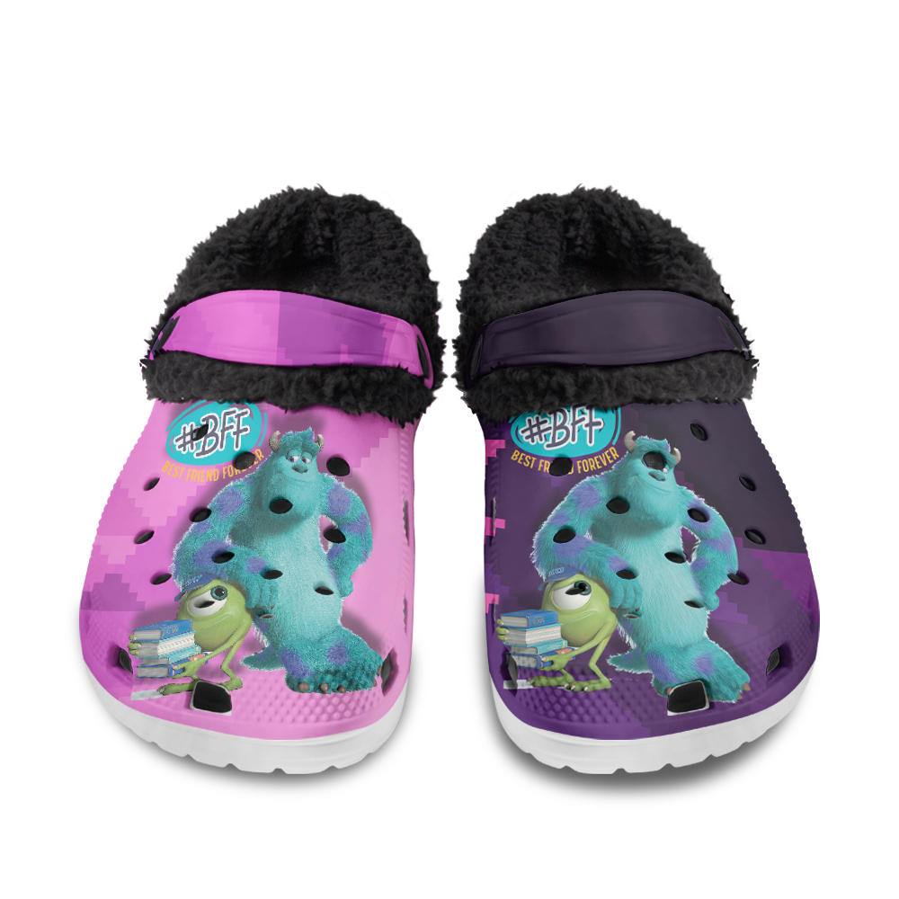 ZOMBIE MICKEY Fuzzy Slippers Clog