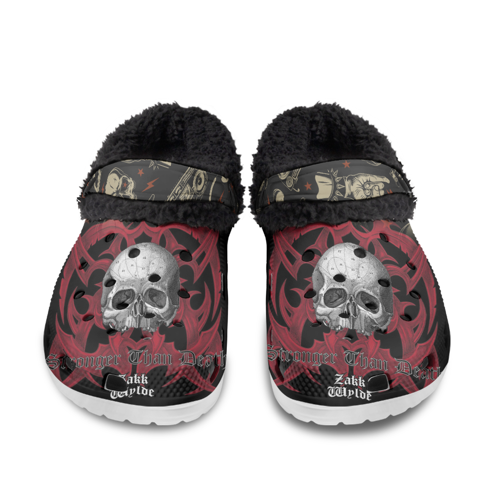 Amon Amarth Fuzzy Slippers Clog