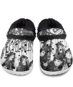 Black Veil Brides Fuzzy Slippers Clog