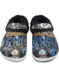 Blind Guardian Fuzzy Slippers Clog