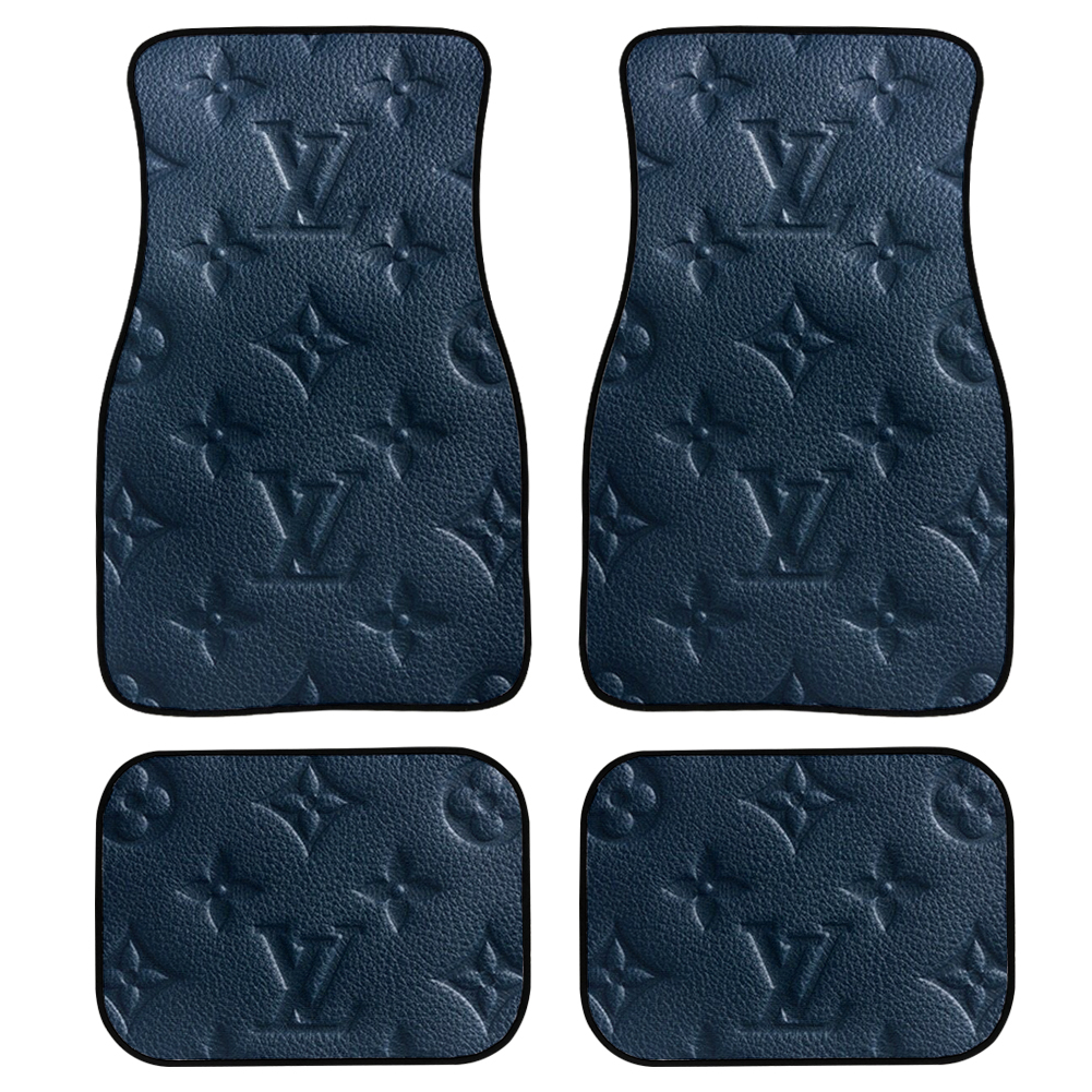 Blue Snake Car Floor Mats