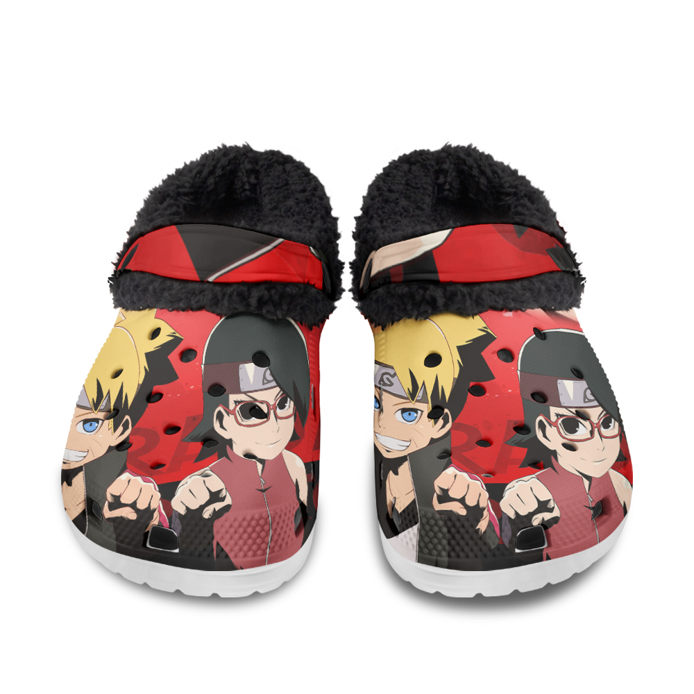 Ash Ketchum And Piakchu Fuzzy Slippers Clog