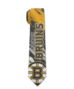 Boston Bruins Cravat Allover Print