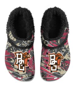 Bowling Green Falcons Fuzzy Slippers Clog