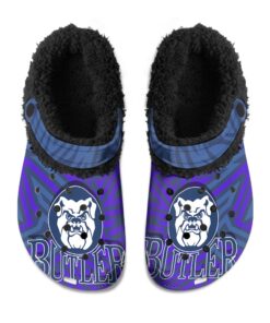 Butler Bulldogs Fuzzy Slippers Clog