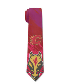 Calgary Flames Cravat Allover Print