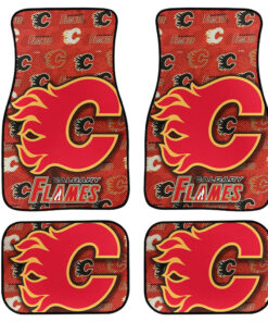 Calgary Flames Car Floor Mats