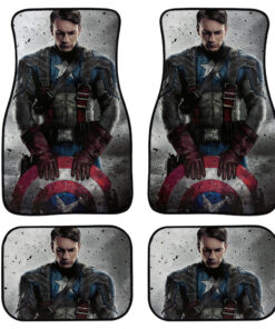 Captain America Car Floor Mats