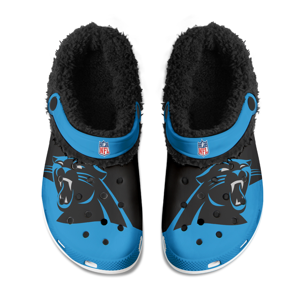 Chicago Bears Fuzzy Slippers Clog