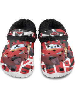 Cars Fuzzy Slippers Clog