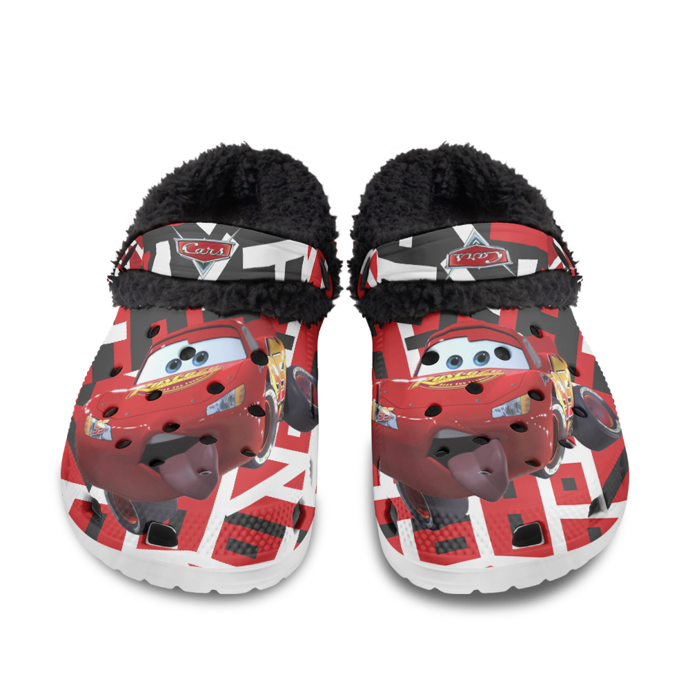 Courage the cowardly dog Fuzzy Slippers Clog