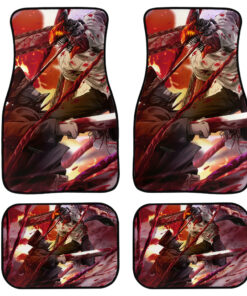 Chainsaw Man Car Floor Mats