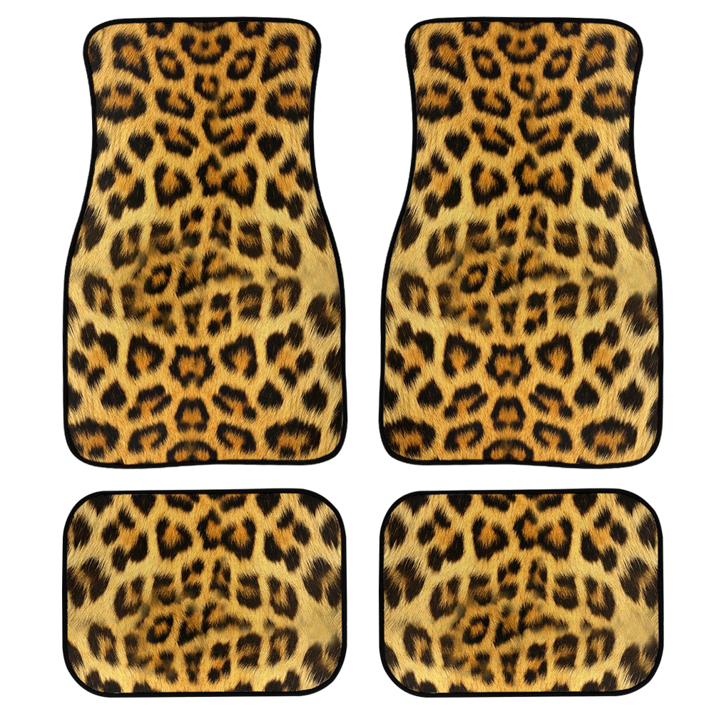 Cow Car Floor Mats