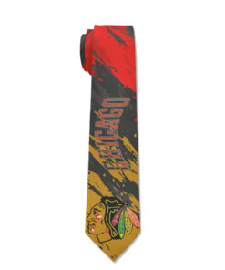 Chicago Blackhawks Cravat Allover Print