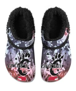 Cincinnati Bearcats Fuzzy Slippers Clog