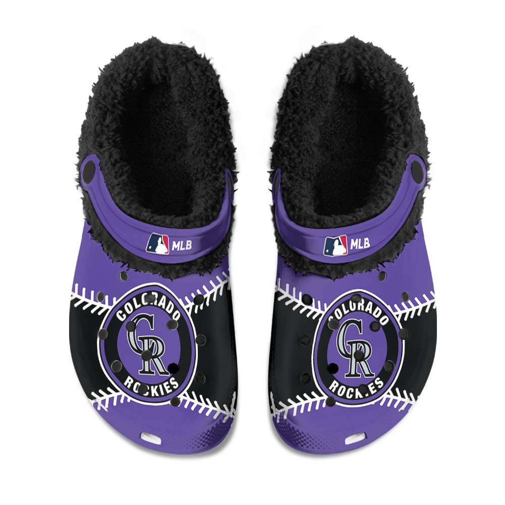 Cincinnati Reds Fuzzy Slippers Clog