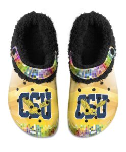 Coppin State Eagles Fuzzy Slippers Clog