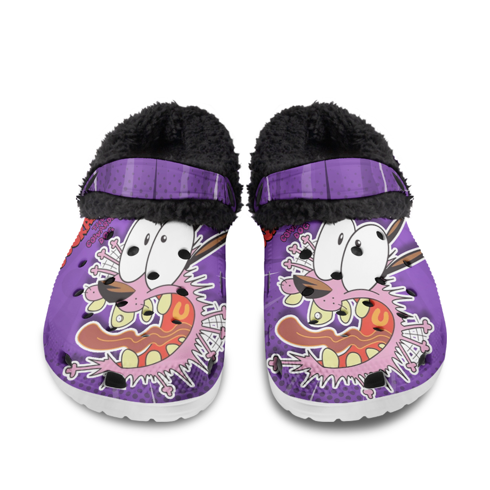 DC Super Friends Fuzzy Slippers Clog