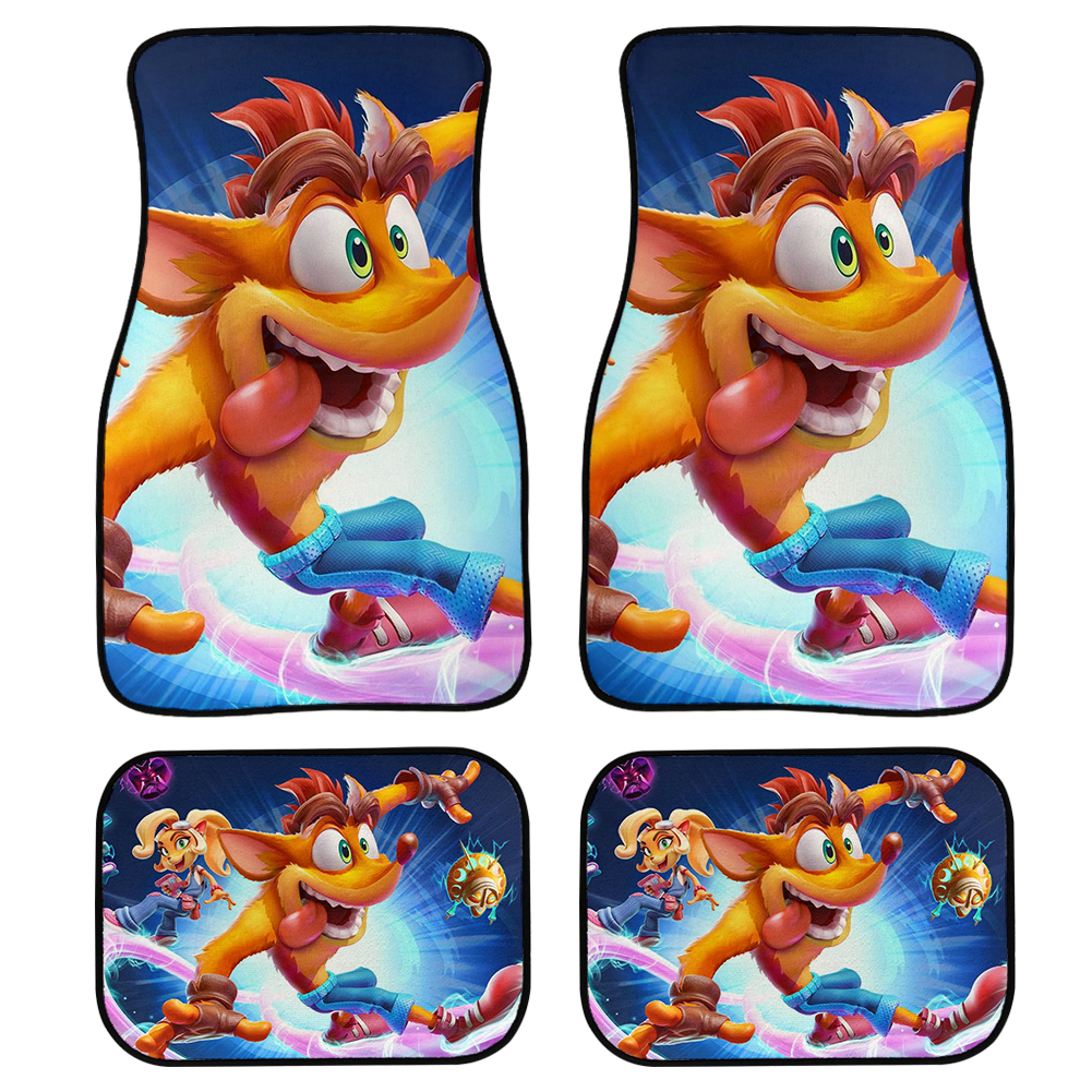 Couple Storytelling Car Floor Mats