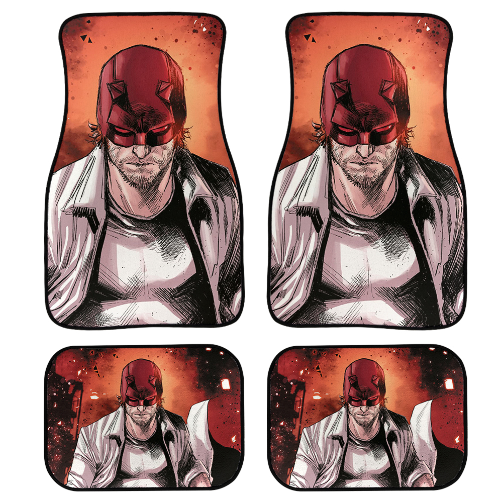 DC Trinity Arts Car Floor Mats