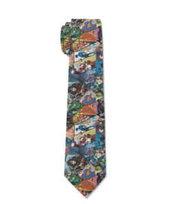 DC Superheroes Comic Cravat Allover Print