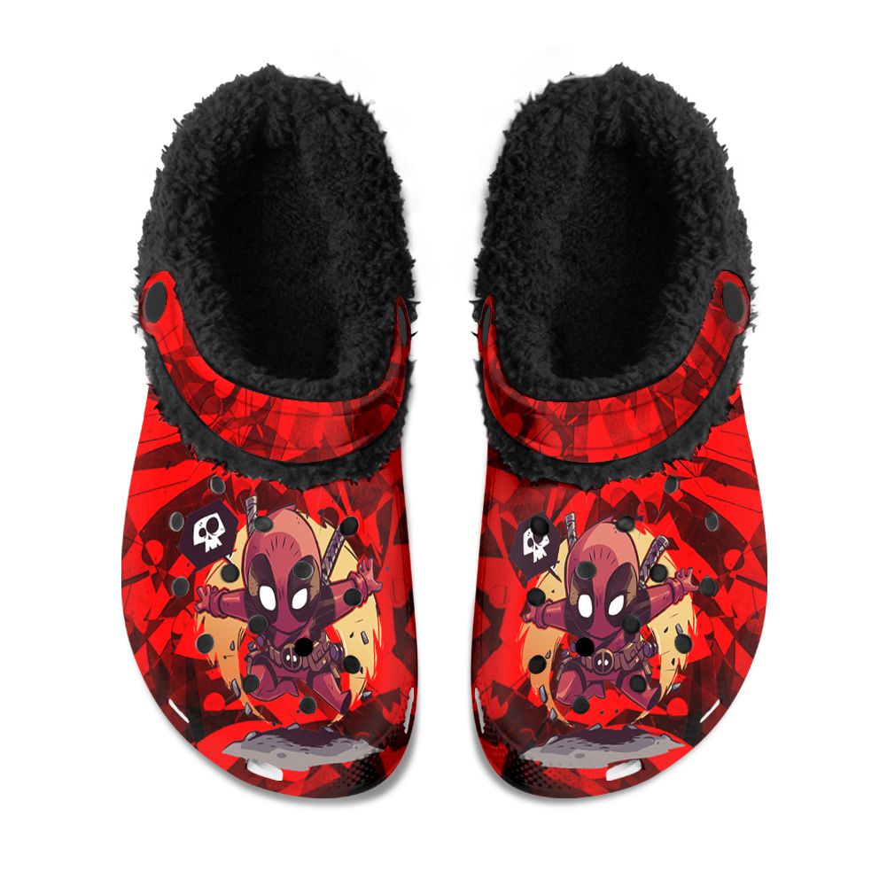 BOOM CARTOON Fuzzy Slippers Clog