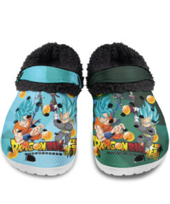 DRAGONBALL SUPER Fuzzy Slippers Clog