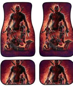 Deadpool Car Floor Mats