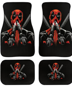 Deadpool Minimal Car Floor Mats