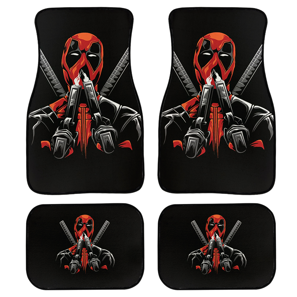 Deadpool 3 With Wolverine Car Floor Mats