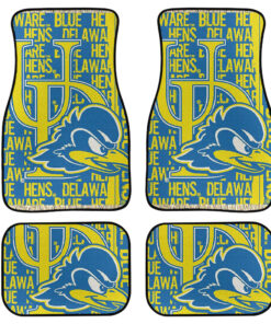 Delaware Blue Hens Car Floor Mats