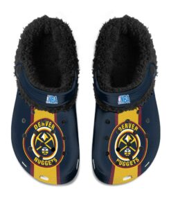 Denver Nuggets Fuzzy Slippers Clog