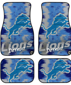 Detroit Lions Car Floor Mats