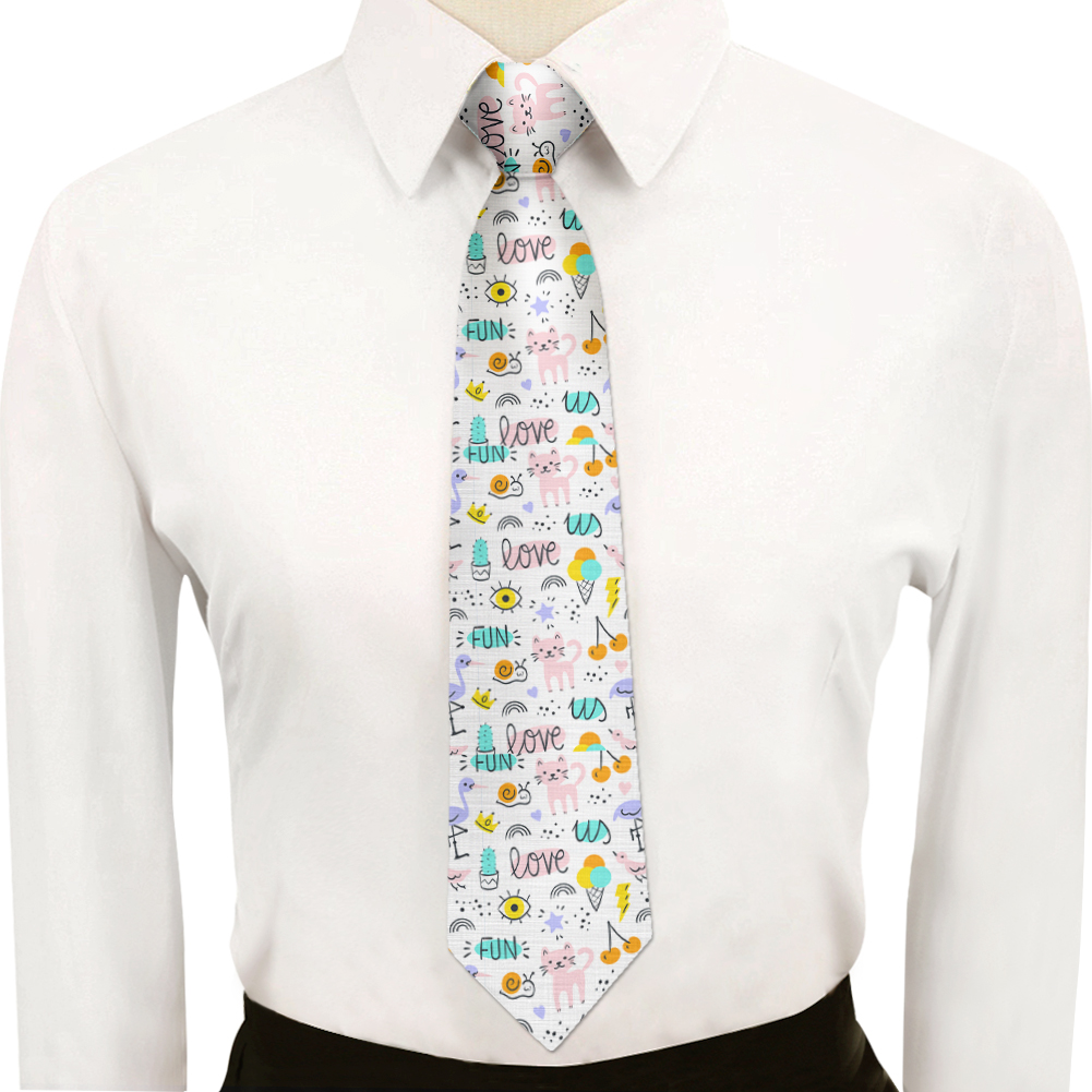 Daisy Pattern Cravat