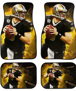 Drew Brees Football Player Car Floor Mats