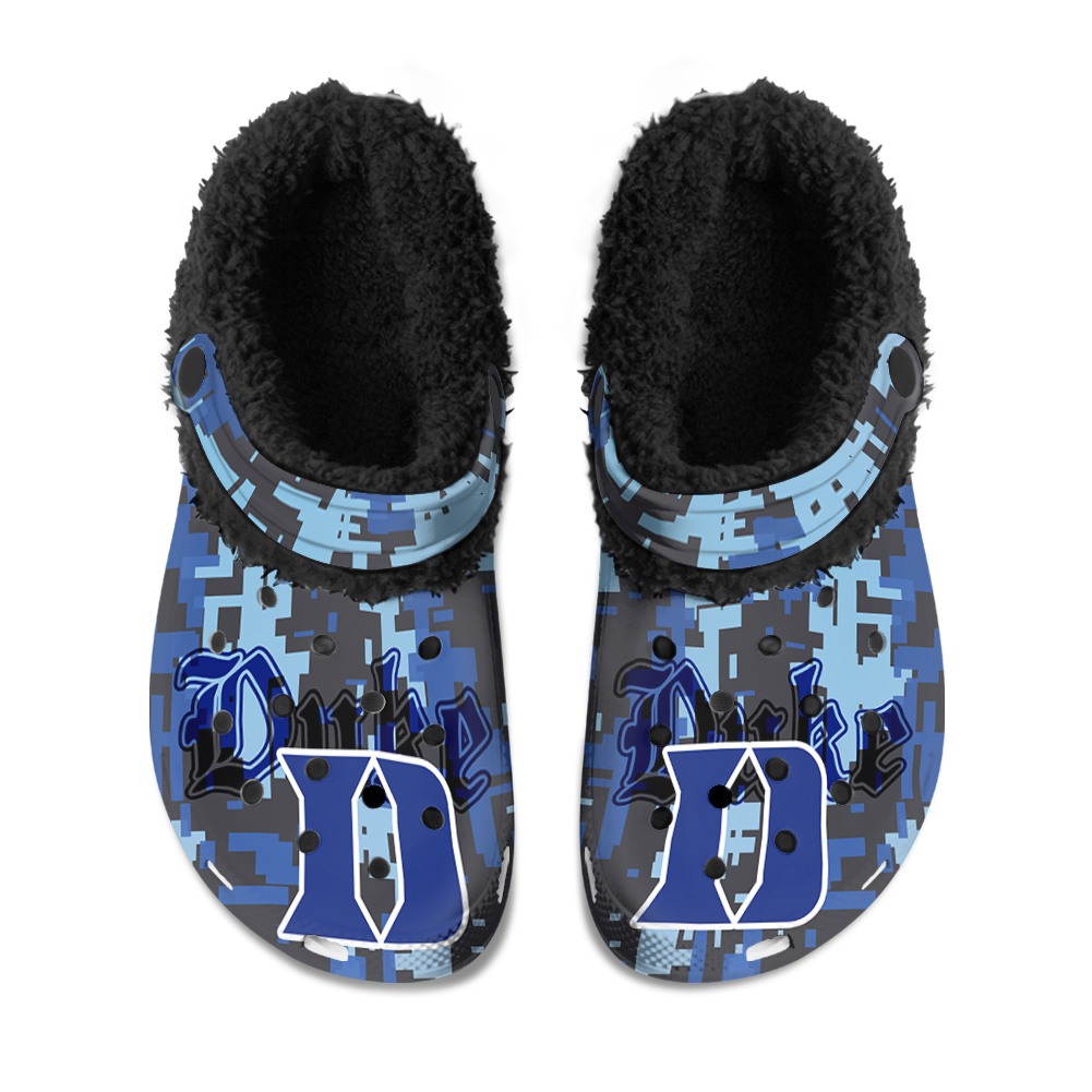 Creighton Bluejays Fuzzy Slippers Clog