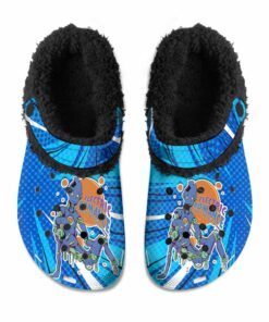 ELECTRIC ROMANTIC Fuzzy Slippers Clog