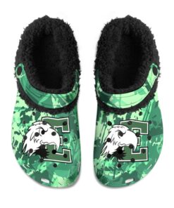 Eastern Michigan Eagles Fuzzy Slippers Clog