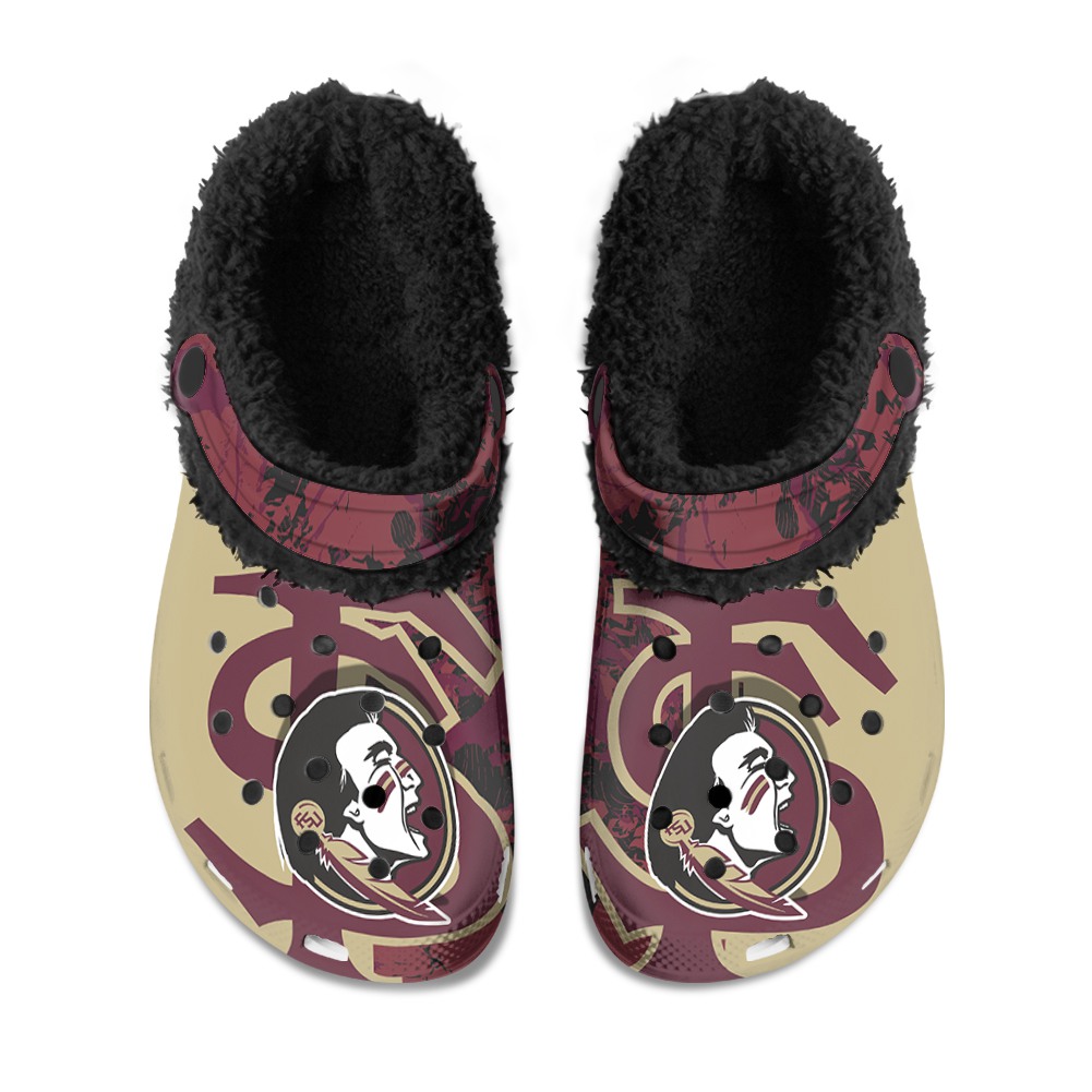 DePaul Blue Demons Fuzzy Slippers Clog