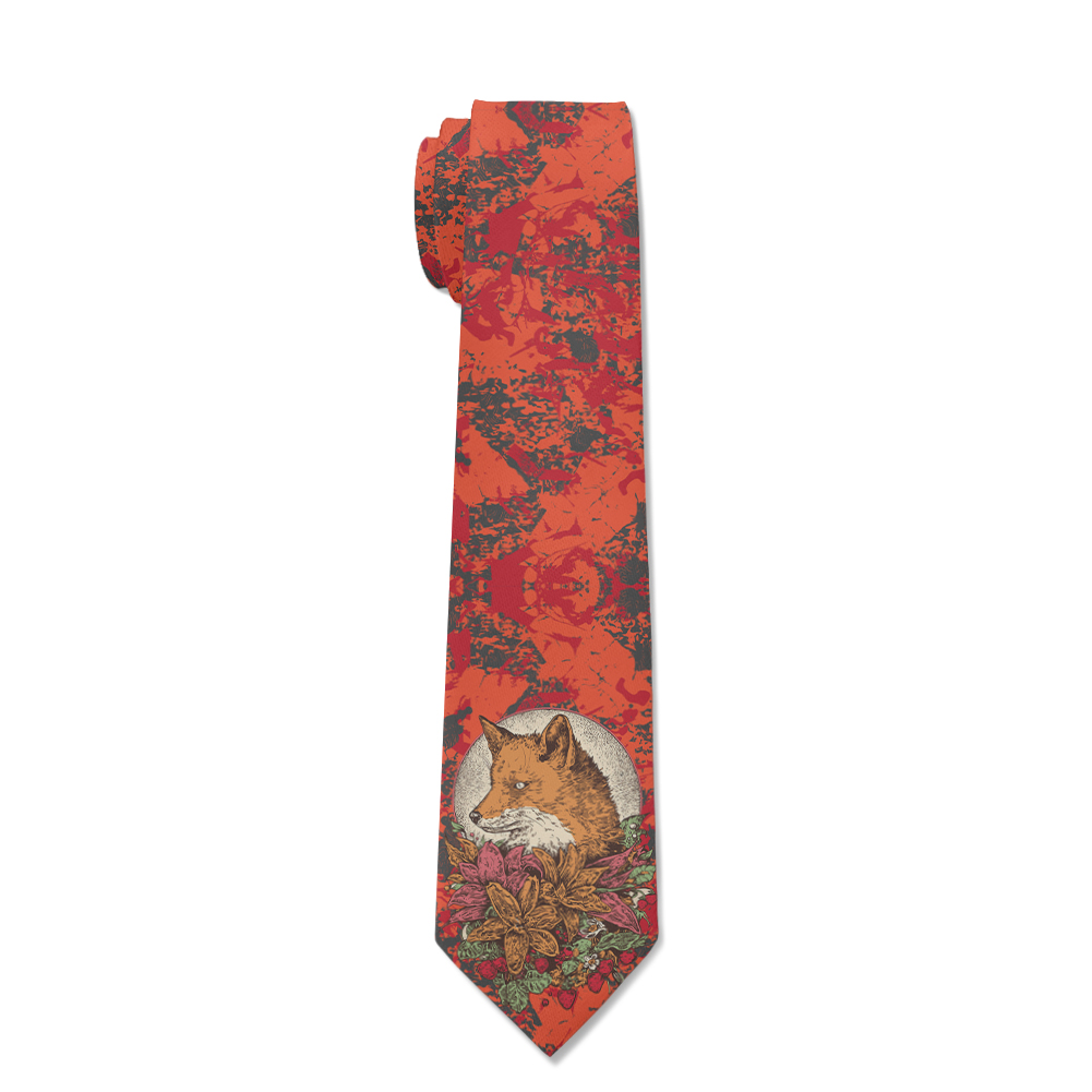 Fox Art 02 Cravat Allover Print