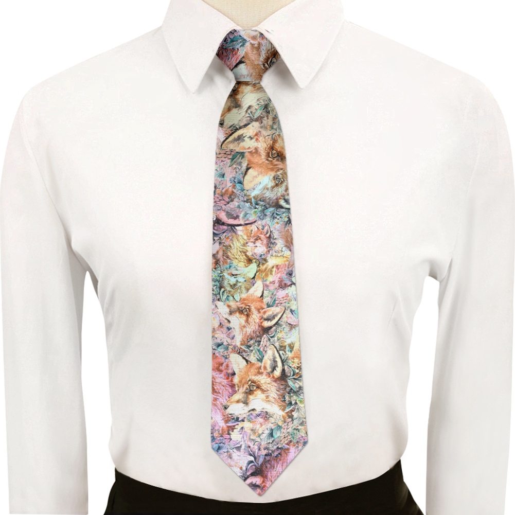 Colorful Terrazzo Pattern Cravat