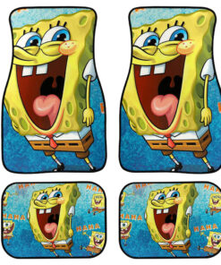 Funny Spongebob Car Floor Mats