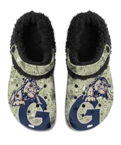 Georgetown Hoyas Fuzzy Slippers Clog